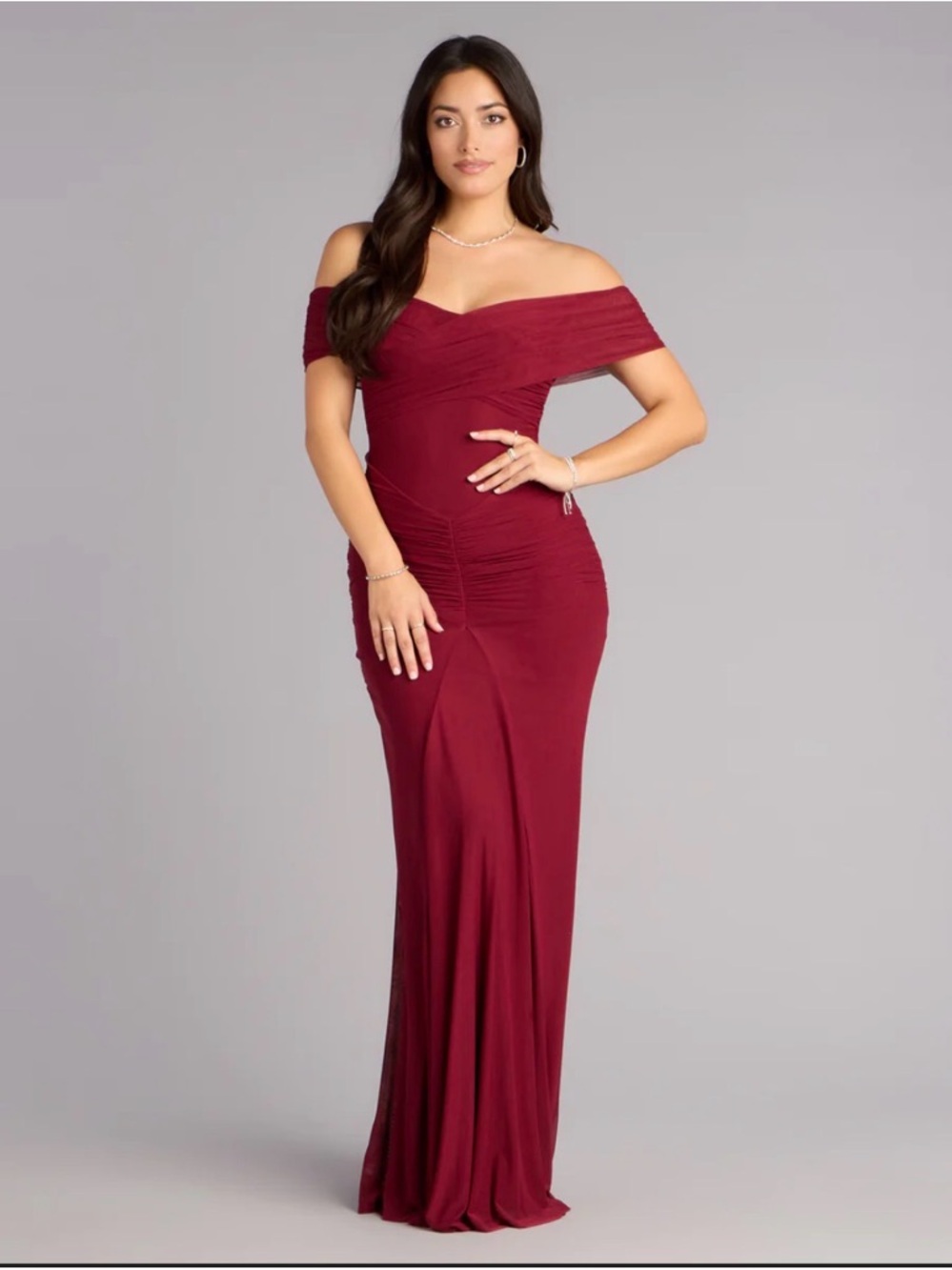 Windsor Katie off the shoulder dress
